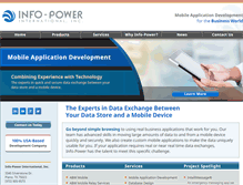 Tablet Screenshot of infopowerapps.com